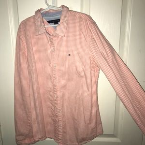 Tommy Hilfiger Pink Button Down!!